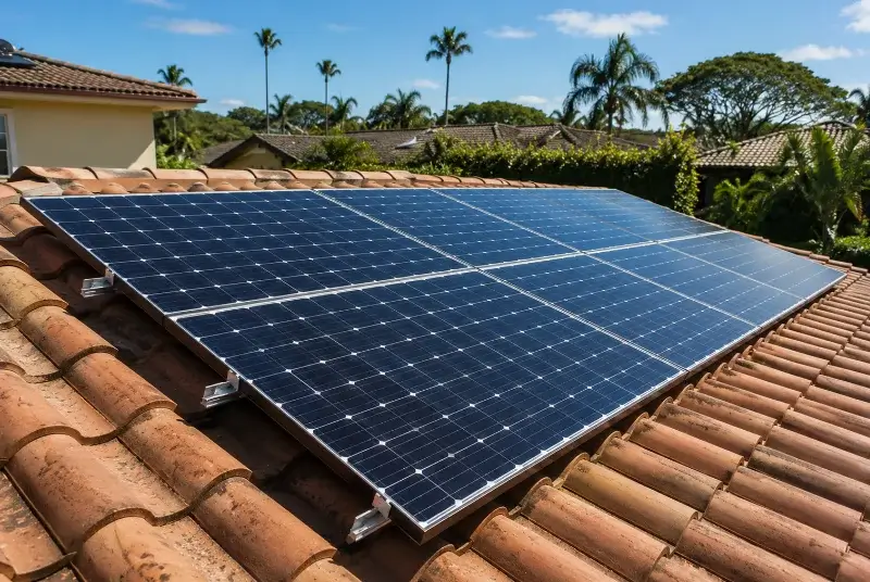 Installation de panneaux solaires à Ausson
